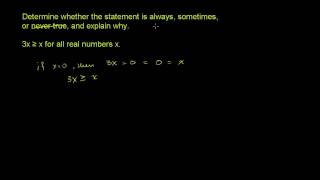 Understanding Logical Statements 4