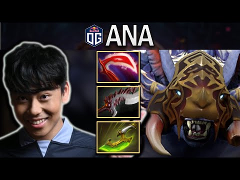 OG.ANA SMURF URSA WITH SWIFT BLINK - DOTA 2 7.29 GAMEPLAY
