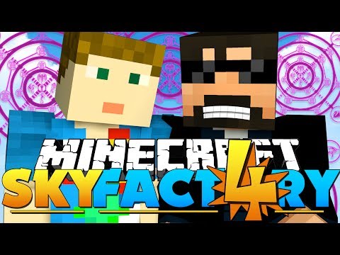 CRAINER SPENT ALL DAY CASTING SPELLS! in Minecraft: Sky Factory 4!