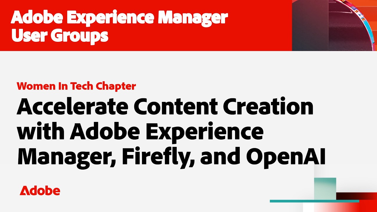 Accelerate Content Creation with Adobe Experience Manager, Firefly, and OpenAI