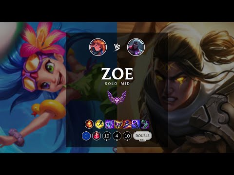 Zoe Mid vs Varus - EUW Master Patch 12.17