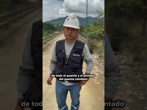 Iniciamos la restauración del puente del “Amor” en Yantzaza