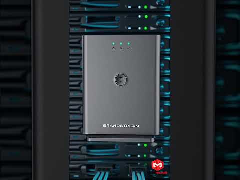 Video do produto Estação Base DECT VoIP Grandstream DP755 - Central Sem Fio com 20 Contas SIP, 10 Ramais e PoE