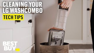 Best Buy LG WashCombo Cleaning and Maintenance