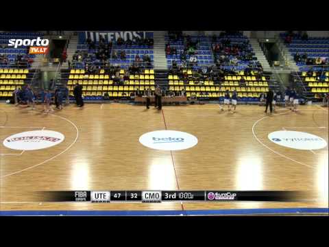 SportoTv.lt: EuroCup Women: "Utena" - "Tsmoki-Minsk" 2014-12-11