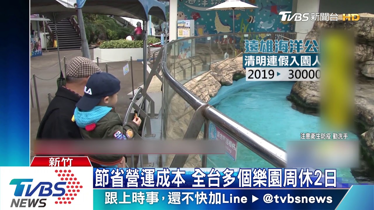 節省營運成本 全台多個樂園周休2日