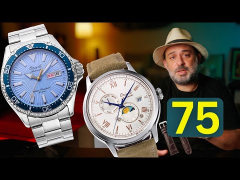 Orient 75.Yıl Özel Seri Limited Edition Saat Koleksiyonu