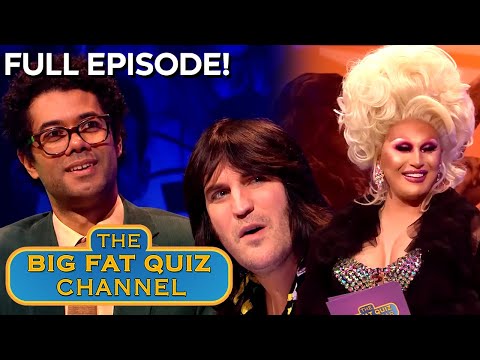 Richard and Noel Guess Drag Queen Slang | FULL EPISODE | Big Fat Quiz 2019