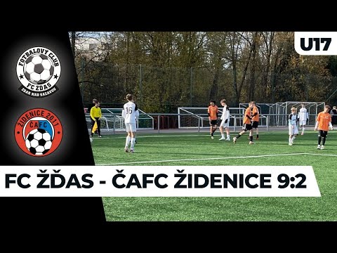 U17 Žďár - ČAFC Židenice (sestřih)