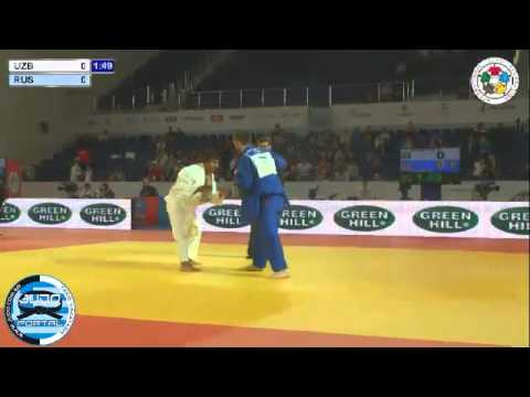 Judo Grand Slam Moscow 2012  -73kg SHARIPOV (UZB)-RYBIN Egor (RUS)