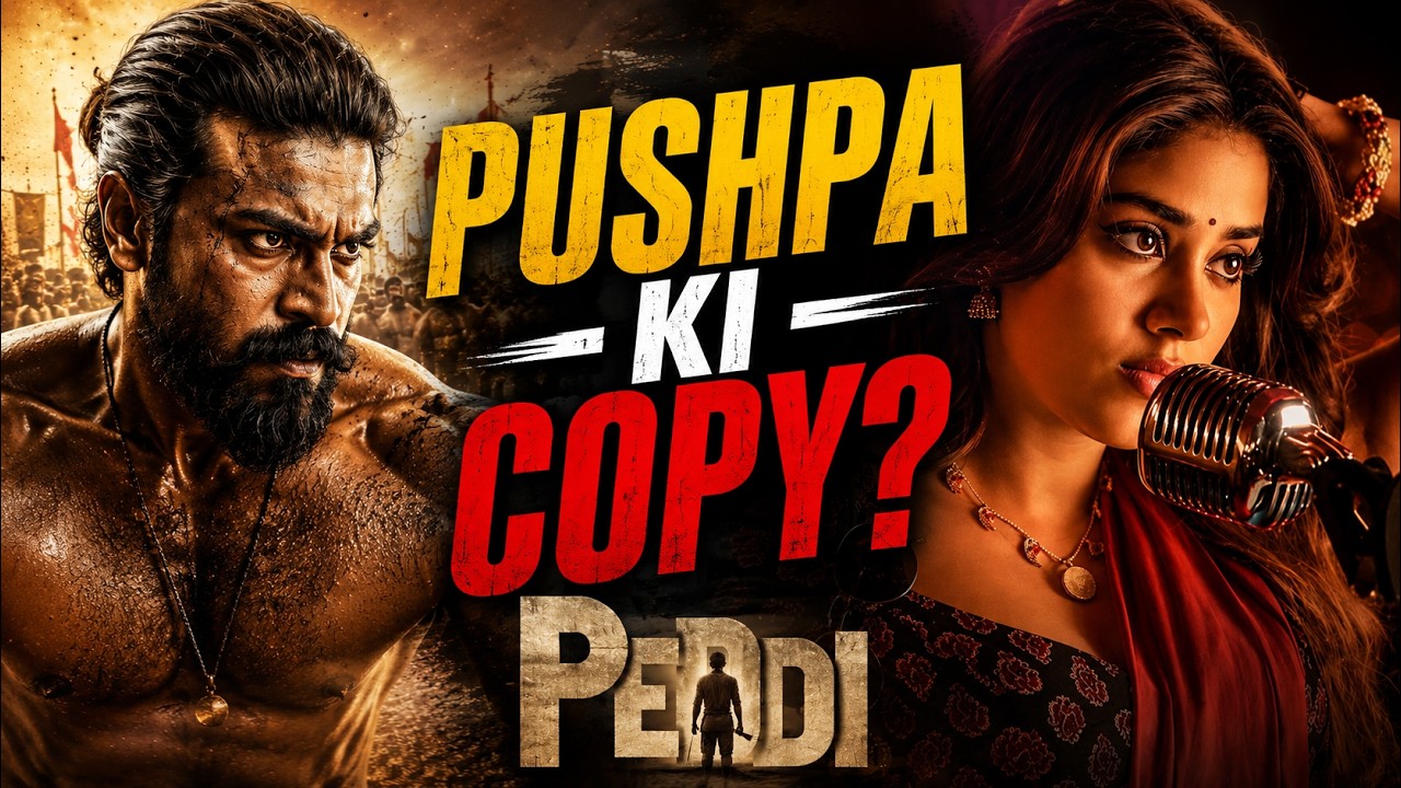 PEDDI Trailer Review 🔥 Pushpa Ki Copy Ya Next Pan-India Monster?