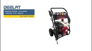 Pressure Washer – Cold Water – Gasoline – 13 HP - 3600 PSI SKU #D1774623