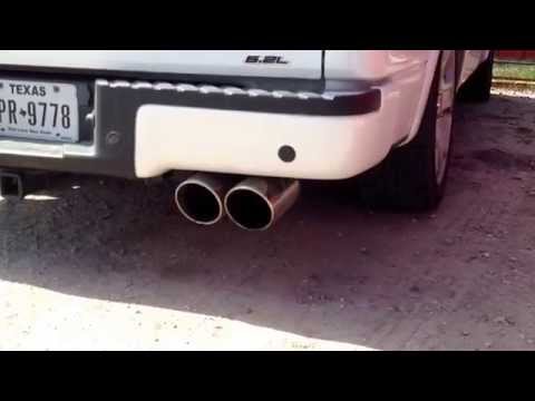 2011 f150  limited exhaust dynomax bullet with 5inch tips
