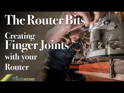 The Router Bits - Creating Finger Joints with your Router