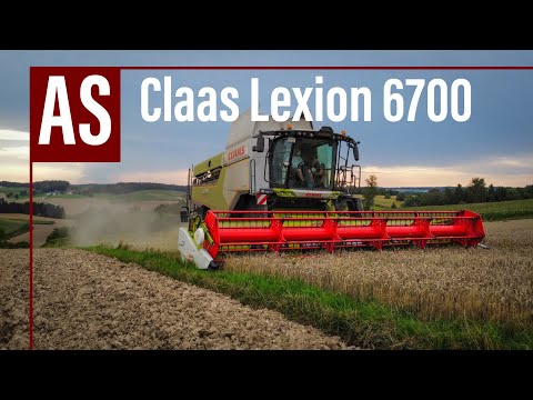 Weizen Ernte 2023 | Claas Lexion 6700 Terra Trac | Sunset | Abendsonne | AS_Agrar
