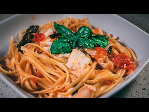 Pasta Caprese con Pollo