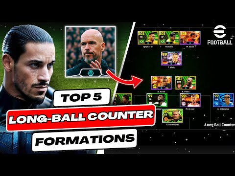 eFootball 2024: The BEST Formation and Tactics!  (Long-Ball Counter)