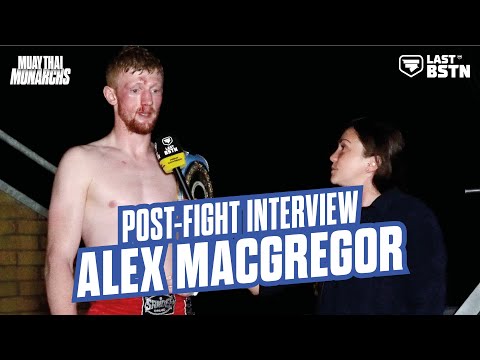 THE NEW WMO WORLD CHAMPION: Alex MacGregor - Muay Thai Monarchs