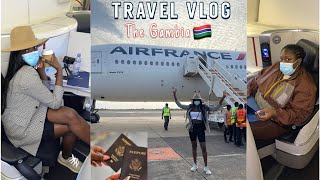GOING TO THE GAMBIA 🇬🇲 | FIRST TIME IN AFRICA | TRAVEL VLOG! | TRAVELING DURING A PANDEMIC😷