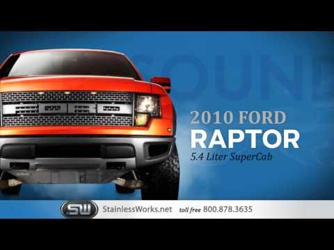 2010-14 Ford Raptor 5.4L with True-Dual Stainless Works Exhaust System