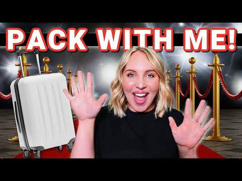 Pack with me for the red carpet!