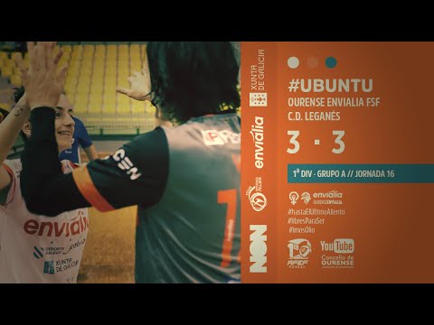 RESUMEN // 1DIV // J.16 // 27/02 // OURENSE ENVIALIA FSF · C.D.LEGANÉS (3-3)