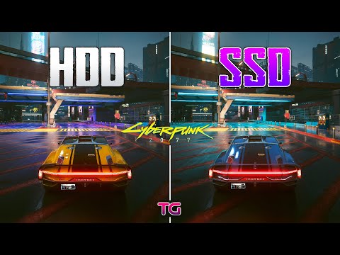 Cyberpunk 2077 Update 2.0 : HDD vs SSD