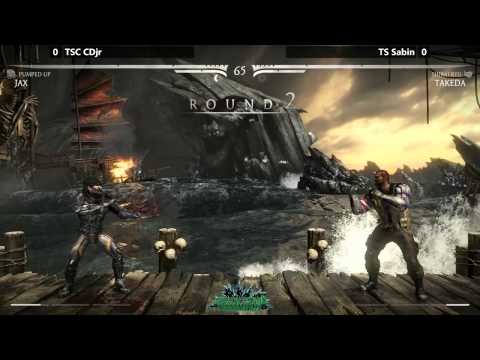 MKX @ Paradise Found - TSC CDjr (Jax) vs TS Sabin (Takeda) [720p/60fps]
