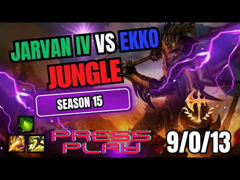 Jarvan IV vs Ekko Jungle S15 (Perfect)