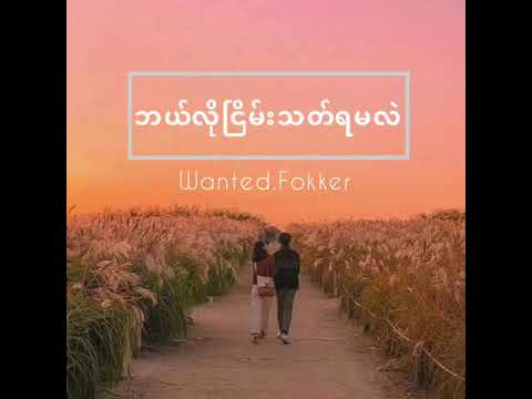 Wanted fokker - ဘယ်လိုငြိမ်းသတ်ရမလဲ - bl lo nyein thet ya m ll