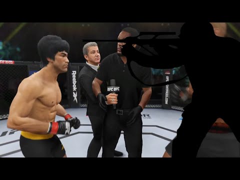 UFC 4 | Bruce Lee vs. Sniper Fighter (EA Sports UFC 4)