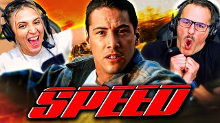 SPEED (1994) MOVIE REACTION!! FIRST TIME WATCHING!! Keanu Reeves | Full Movie Review!