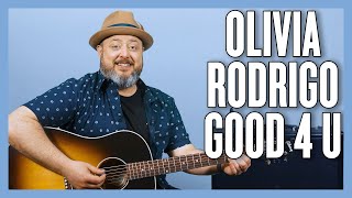Olivia Rodrigo good 4 u Guitar Lesson + Tutorial