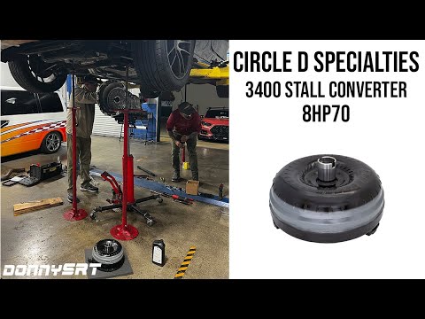 Charger R/T 3400 Stall Circle D Torque Converter Install