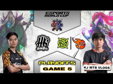 HOMEBOIS vs NIP FLASH GAME 5| MSC 2024 PLAYOFFS