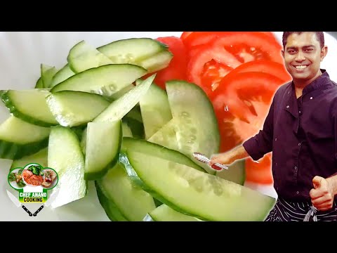 , title : 'KOMKOMMER EN TOMAAT SALADE | CUCUMBER AND TOMATO SALAD | Chef Anand Cooking'