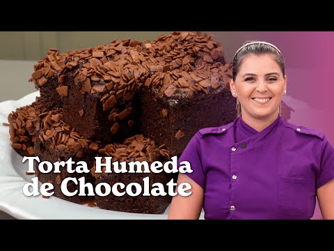 TORTA HUMEDA DE CHOCOLATE