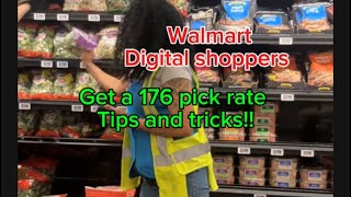 A day in a life of a digital shopper at Walmart I'm here to give you tips and tricks for high rates!