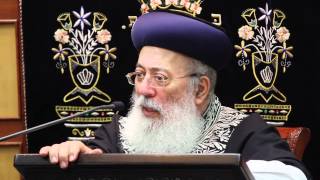 מרן פוסק הדור הראש"ל רבנו שלמה משה עמאר שליט"א - רבי שמעון בר יוחאי חלק שני