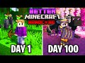 I Survived 100 Days In Better Minecraft Hardcore Here S What Happened