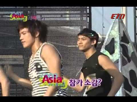 081025 ETN Asia Song Festival Backstage - 2PM and 2AM cut