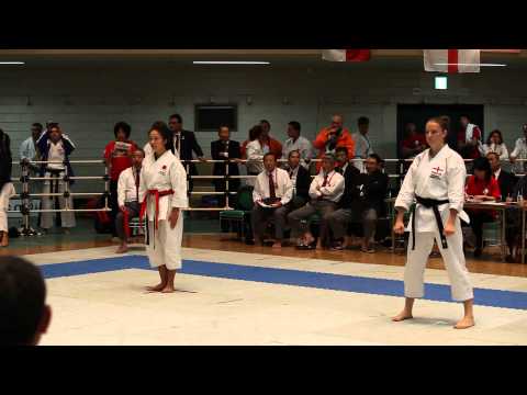 Kata - Johanna Lind  - Sverige - VM I Tokyo oktober 2014 - Nippon Budokan