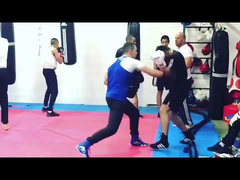 Qassem wael Abu  Dabat Team Palestine 75kg sparring