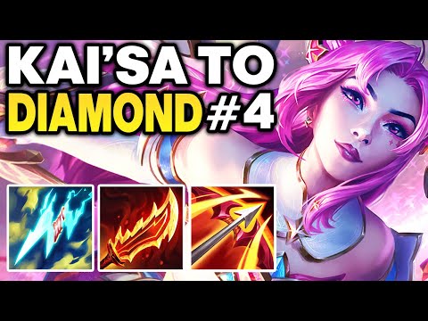 Kai'Sa is BACK - Kai'Sa Unranked to Diamond #4 - Kai'Sa ADC Gameplay Guide | League of Legends