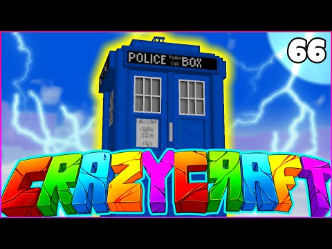 Minecraft CRAZY CRAFT 3.0 SMP - "THE TARDIS MOD" - Episode 66