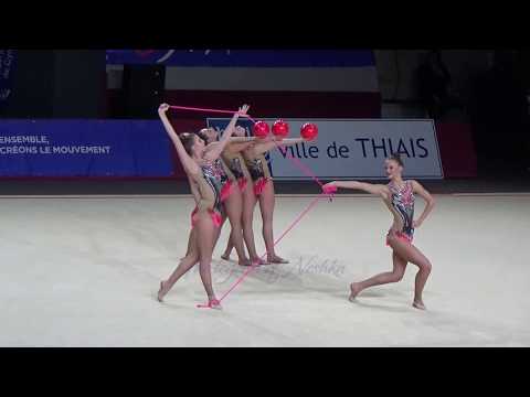 SLOVENIA 3 balls 2 ropes - 2018 Thiais AA