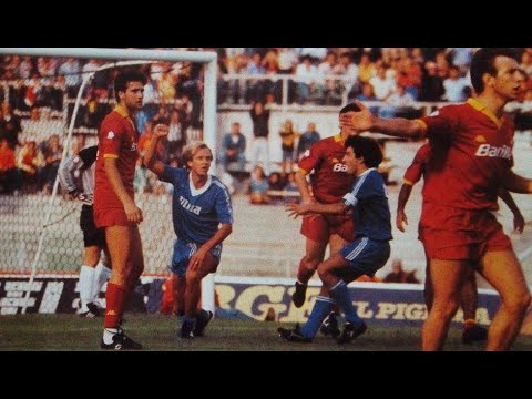 Roma-Como 1-1 Serie A 84-85 2' Giornata