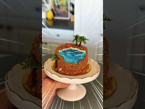 Sự cố khi làm bánh kem bãi biển