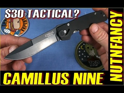 Camillus NINE: $30 Big Tactical Blade?