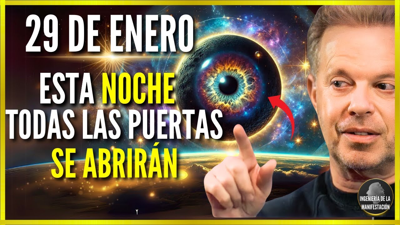 🌗HOY 29 DE ENERO ¡TODAS LAS PUERTAS SE ABRIRÁN! | PRIMER PORTAL DE LUNA NUEVA 2025 - JOE DISPENZA